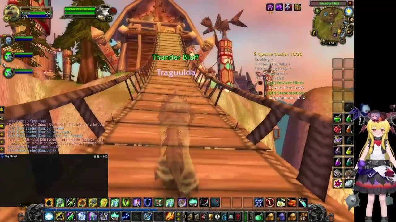 WoW classic SoD - Shaman Tank [029] - Wailing Caverns (part1)