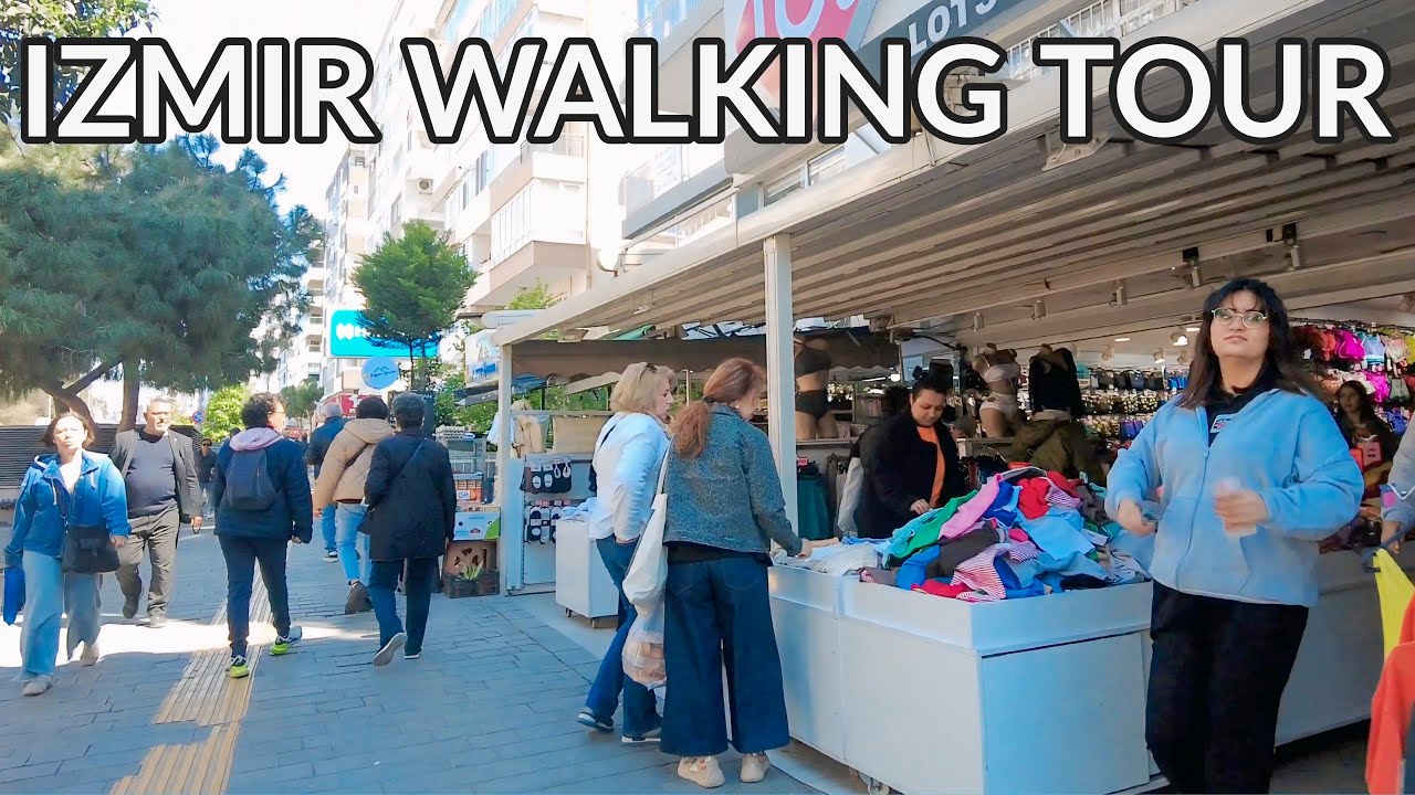 Exploring İzmir's Streets – İnönü Street Part 2 (Walking from Hatay to Üçyol) 🇹🇷