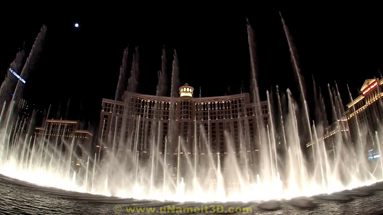 The Bellagio... midnight fountain. YouTube