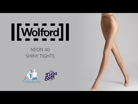 Wolford Neon 40 Tights | Sheer Shiny Tights