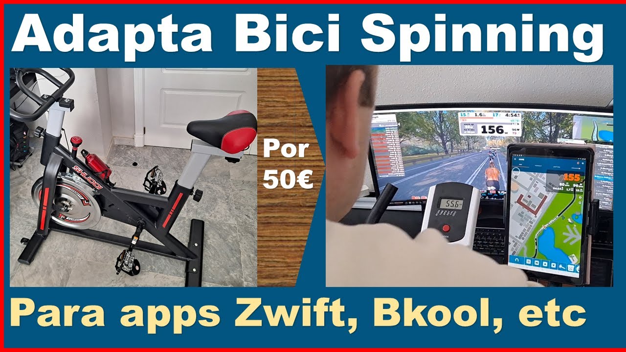 🚴 Adapta tu bicicleta de spinning para aplicaciones como Zwift y BKool