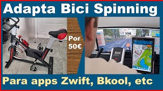 🚴 Adapta tu bicicleta de spinning para aplicaciones como Zwift y BKool screenshot 1