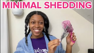 How I Detangle After Mini Twists With NO Breakage