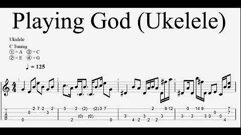 Polyphia - Playing God (Ukelele Tabs) intro