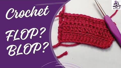 Front Loop Only (FLO) & Back Loop Only (BLO) Crochet Tutorial #crochetmalayalam