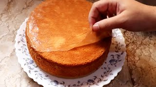 Fruit Sponge Cake | Honey Sponge Cake | Without Egg | How To Make No Oven Sponge Cake