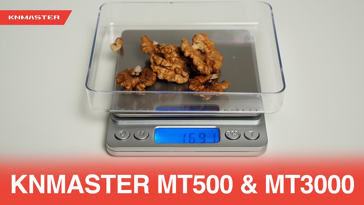 Knmaster Dijital Hassas Mutfak Terazileri İncelemesi | MT500 ve MT3000 -  YouTube