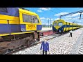 Loco Failed of MEMU Train and Rescued by WDG – 4D