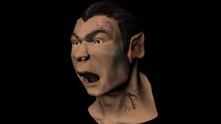 Thorr Blend Shapes rig test
