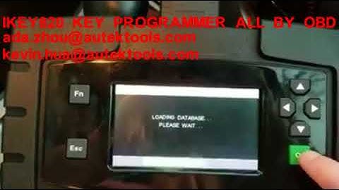 AUTEK IKEY820 Program Ford 2017 Focus High Security remote head key 80 bit chip