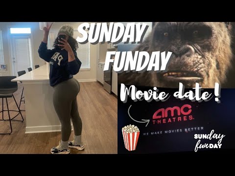 SUNDAY FUNDAY❕ | COME WITH ME | MOVIE DATE 🎬 | FAVORITE SNACKS🍿 |