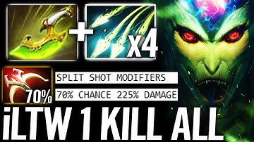 🔥 iLTW Medusa 70% Chance Crit 225% DMG + Swift Blink WTF 1 Kill All 100% Strongest Carry Dota 2 Pro
