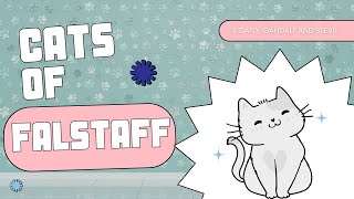 Relaxing Cat Video featuring the Falstaff Cats