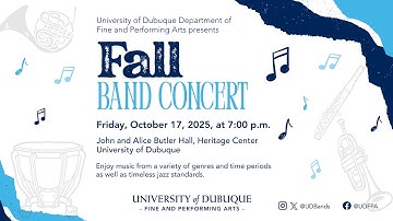 Fall Band Concert | University of Dubuque