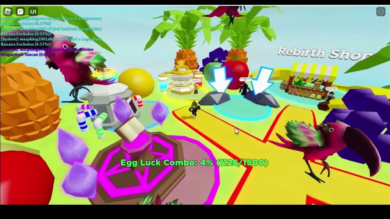 Clicker Simulator NEW Fruit island!!!