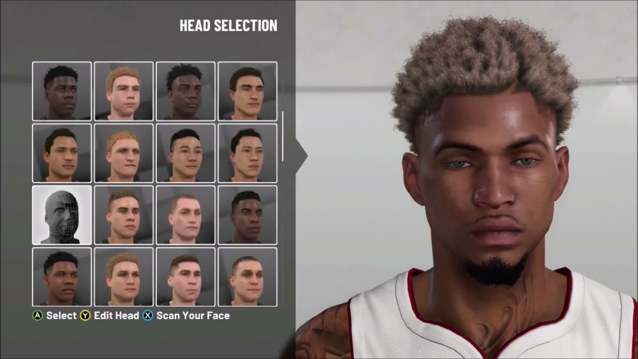 NBA 2k19  - Look like Wave, COACH(Face Creation)