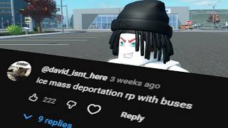 Doing my fans TERRIBLE roleplay ideas in ERLC