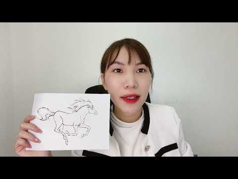 Видео: Review chia sẻ cách tô màu cho chú ngựa