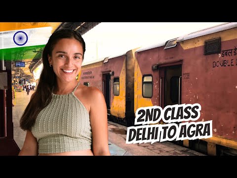 We NEVER Expected This! - Delhi to Agra Second Class Sleeper Train Journey 🇮🇳