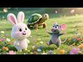Baby Bunny’s Bounce Song 🐰 | Cute Animal Nursery Rhyme for Kids | Fun Sing Along Hop Song