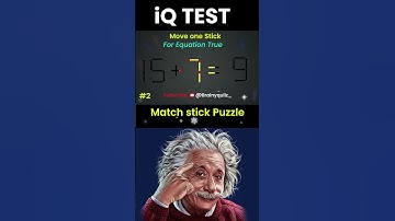 MOVE 1 Stick to make Equalition ❓ ALBERT #shorts #physic #math