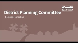 District Planning Committee - 16 October 2025