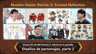 [ES] Desarrollo de MH Stories 3: detrás de la pantalla - Diseños de personajes, parte 2