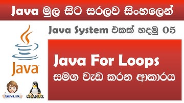 Sinhala Java with Netbeans Lesson 05 by Chanux