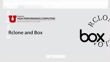 Rclone and Box on CHPC Resources