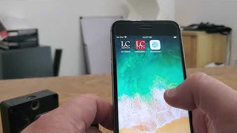 How to sync your bluetooth lock to your phone, BT-CAB