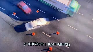 Toy Story 2 Crossing The Road Scene (with descriptive video service)