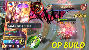 NEW BUILD!!! | BROKEN BUILD | TOP 1 GLOBAL FREYA | FREYA BEST BUILD 2022 | MUST WATCH | MLBB✓