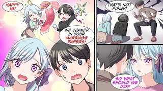 [Manga Dub] My parents married my childhood friend and I on my 18th Birthday...!? [RomCom]