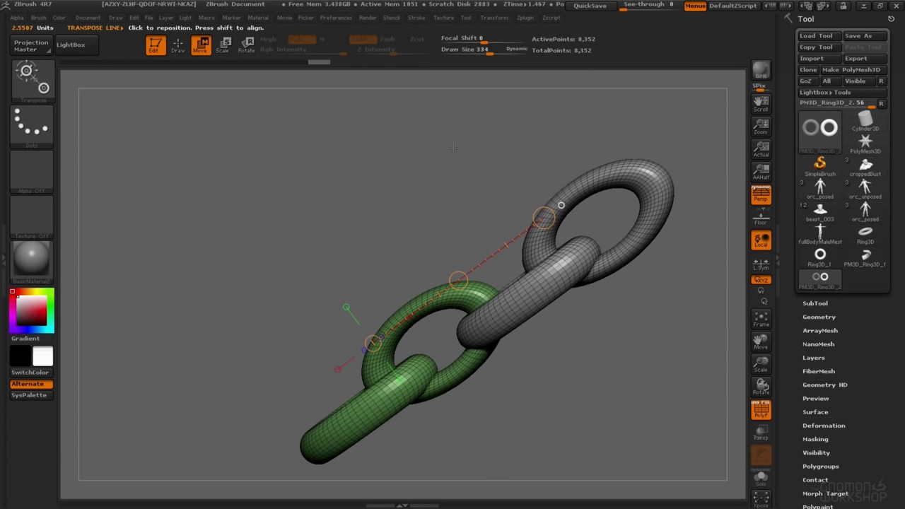 open older version ztool in new version zbrush