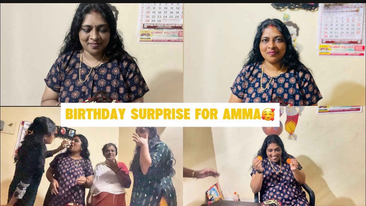 അമ്മയ്ക്ക് ഒരു ചെറിയ Surprise🥰✨💕