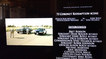 CHP Mustang and 1969 CHP Polara Skit on CHP EVOC  "Chasing History"