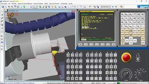 Maquinado en Swansoft CNC Simulator - Fanuc Oit