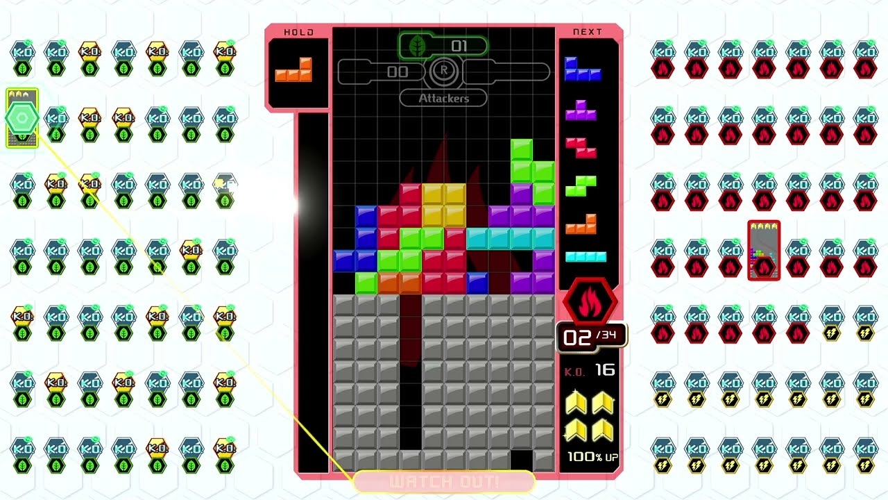 Tetris 99 - 3rd place round on 11/4/25