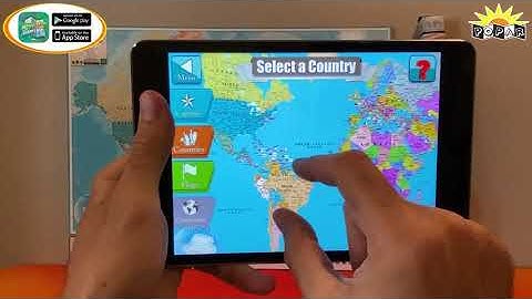 Popar World Map-Geography & Nations Smart Chart Demo Video