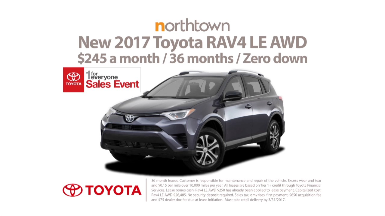 Northtown Toyota March RAV4 and Highlander Lease Offers YouTube