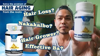 Dr. Vita Biotin Hair Grower (Effective Nga Ba for Hair Loss?) Unboxing - Vlog#1