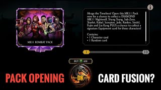 MK11 Kombat Pack opening: Card Fusion or Dragon Krystals? 🎮 Mortal Kombat Mobile | MK Mobile | MKM