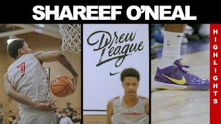 SHAREEF ONEAL  Highlights @ the Drew League!!!  (POETRY IN MOTION)