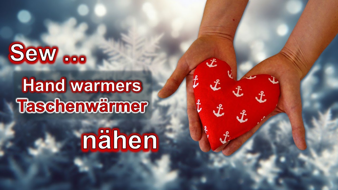 Schnelles Nähprojekt - Taschenwärmer/ Handwärmer nähen - für Anfänger