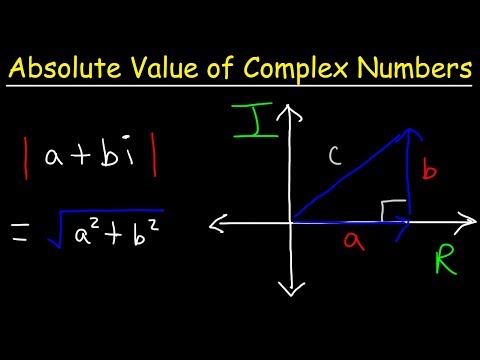 Video: Hur hittar man det absoluta värdet av ett komplex?