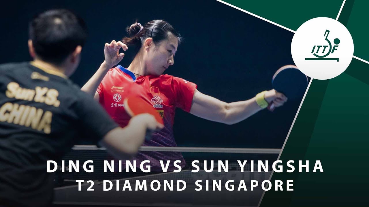 Sun Yingsha vs Ding Ning | T2 Diamond Singaopore (QF)
