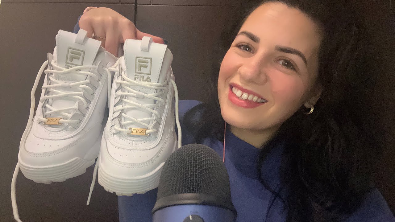 fila chunky trainers black