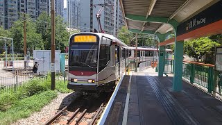 Light Rail Phase 1 1032-1045 @ 507 to Tuen Mun Ferry Pier 輕鐵1032-1045行走507線往屯門碼頭行車片段
