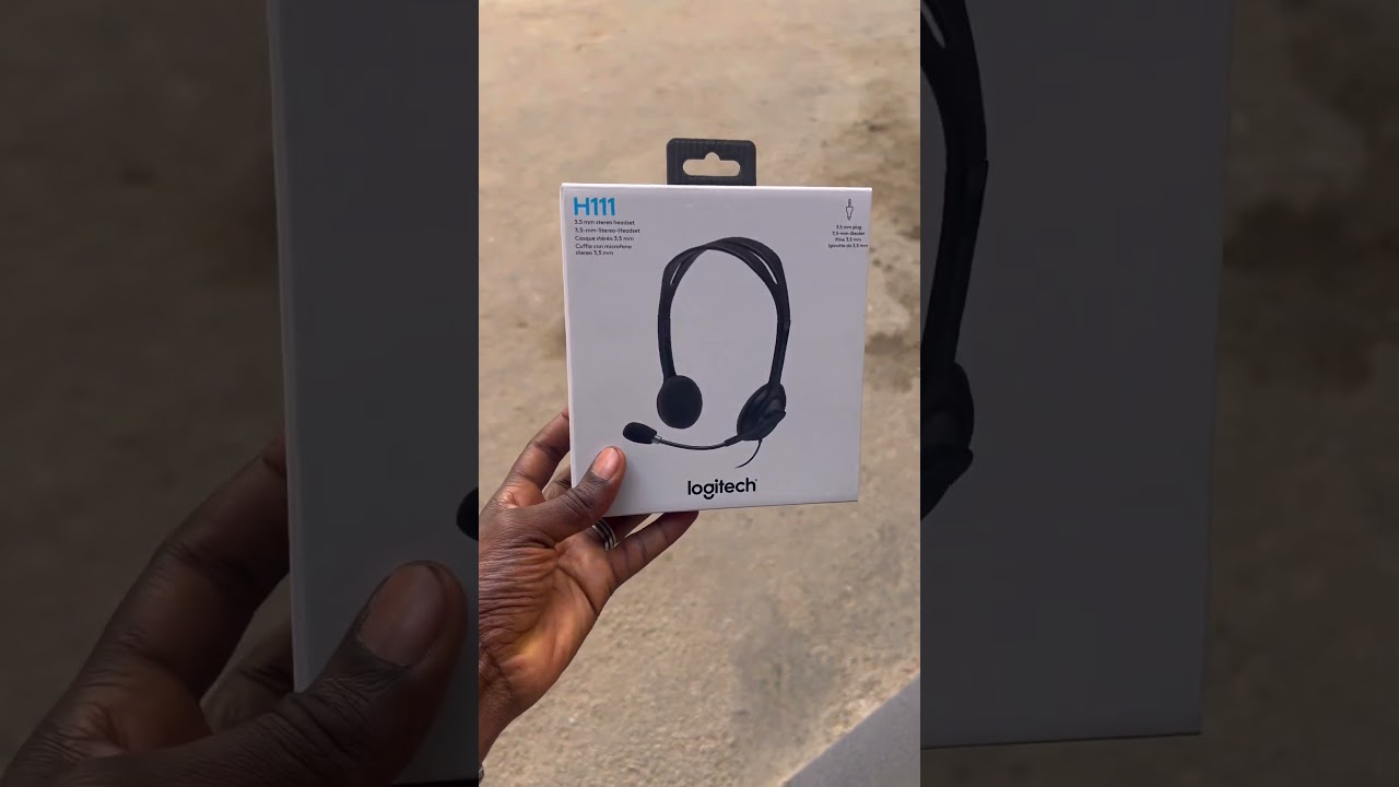 Logitech H111 3.5mm Stereo Headset With Microphone
