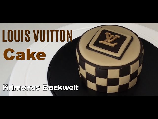 Louis Vuitton Cake, Decorating Cookie, Piping gel, Designer Cake Stencil,  Kuchen Schablone 